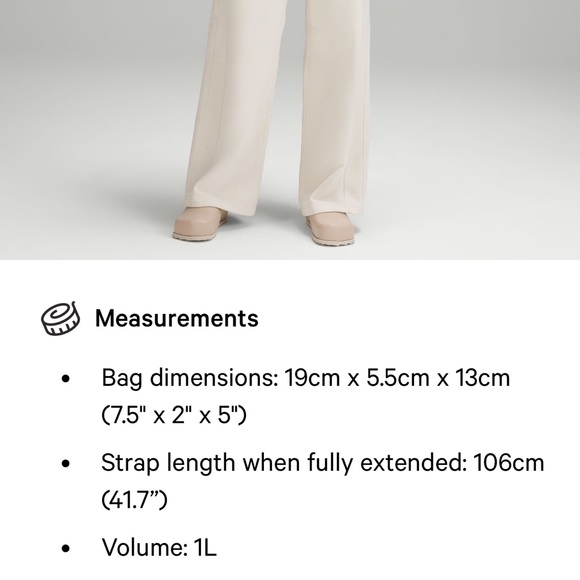 Lululemon | everywhere fleece belt bag | brown earth and gold - Picture 6 of 7